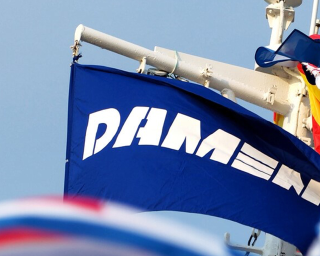 Damen shipyards flag
