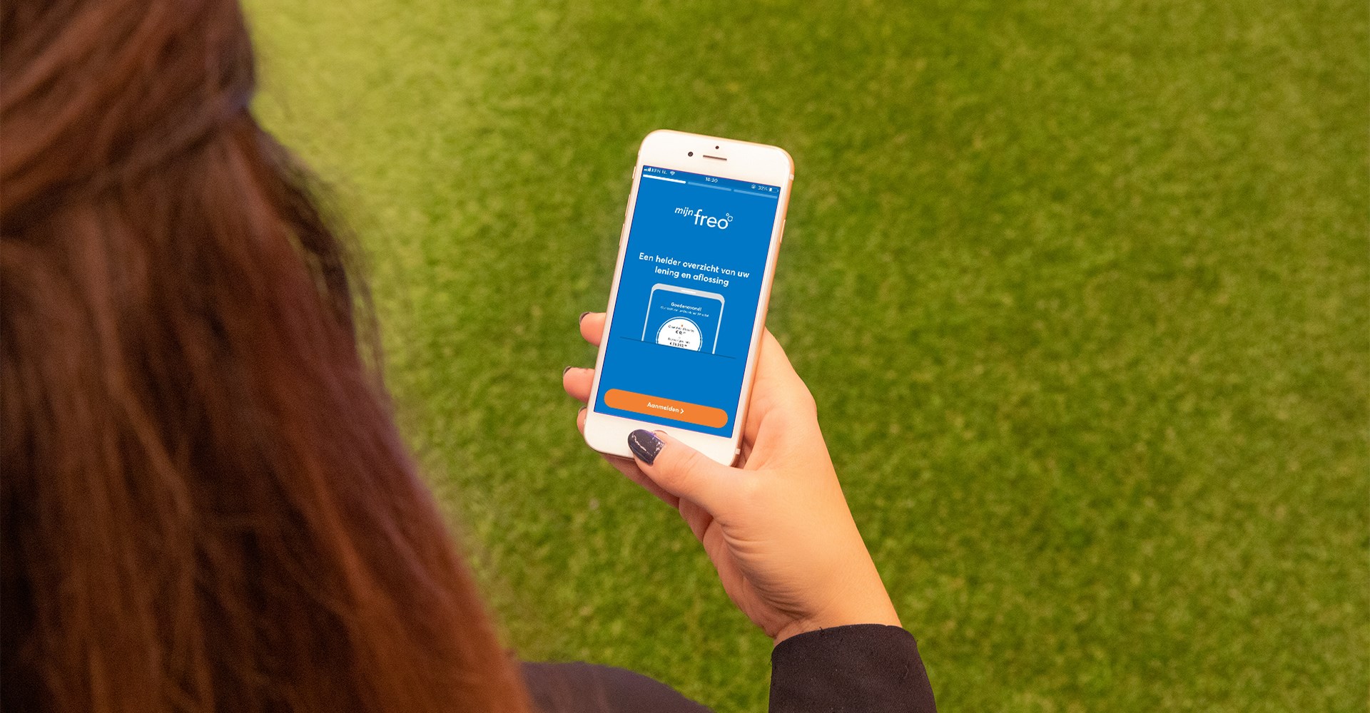 Mijn Freo app on smartphone.
