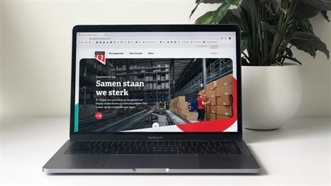 Laptop Quantore website.