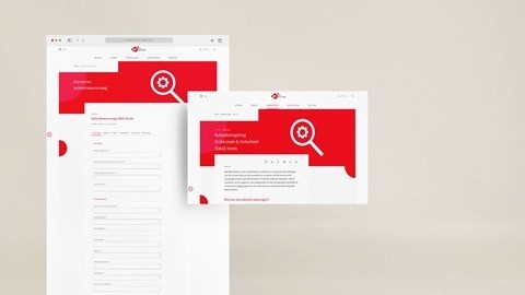 Nieuwe pagina van het Onderzoek en Ontwikkelfonds van RWB.