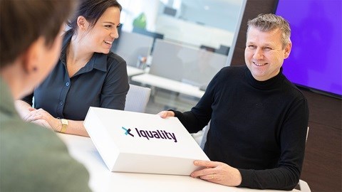 Iquality onboarding image
