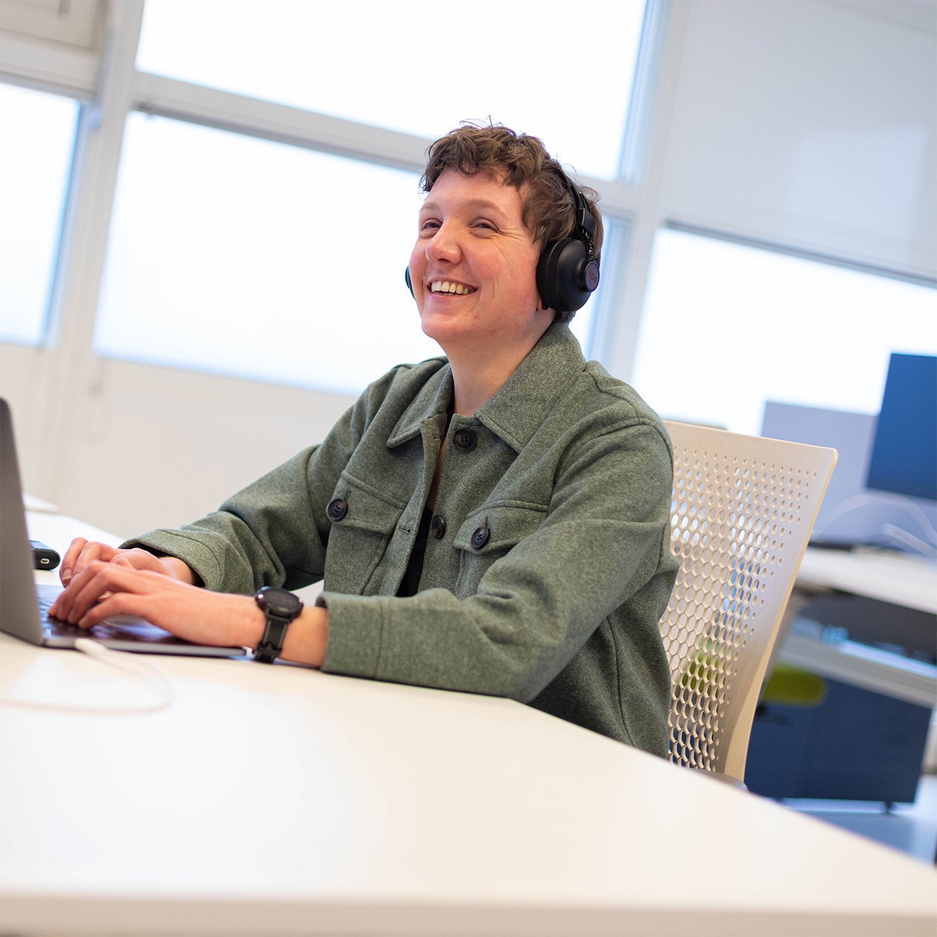 A picture of our colleague Didi.