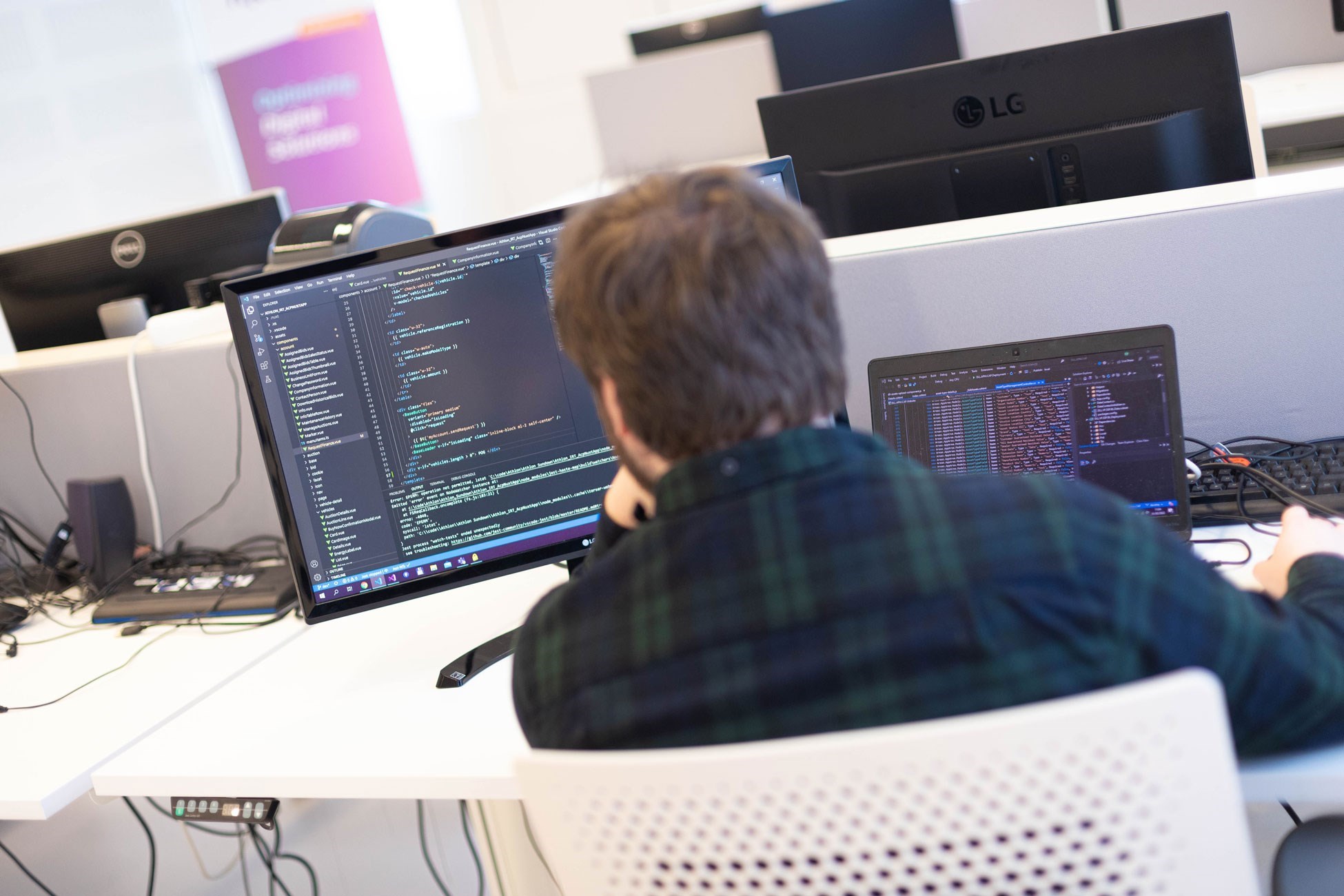 Iquality colleague Stijn. 